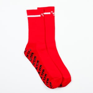Series 2 Grip Socks (Red) - The Futbol Mvment