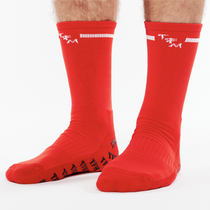 Series 2 Grip Socks (Red) - The Futbol Mvment